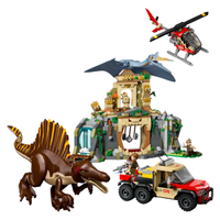 Spinosaurus & Quetzalcoatlus Air Mission | View at Lego-Price: - Ages: - Pieces: - Minifigures: - Item Number: 