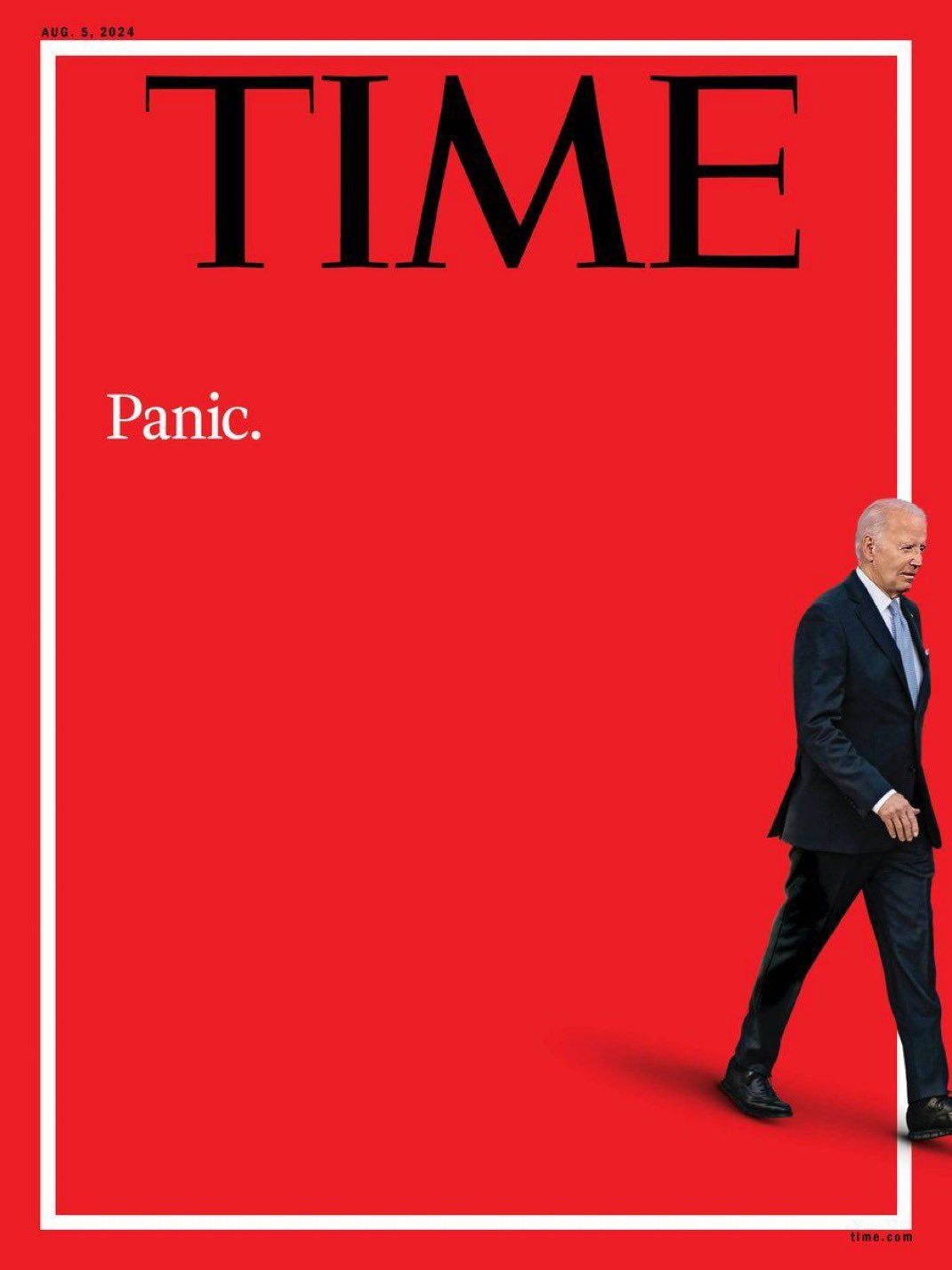 Kamala Harris replaces Joe Biden in iconic Time Magazine cover design ...