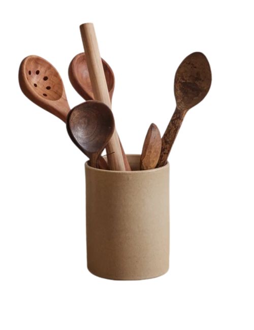Utensil Holder in Flax
