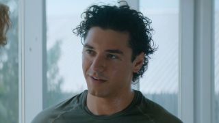 Belmont Cameli as Garrett Graham in the gym during Season 1 of Off Campus.