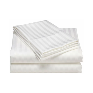 Egyptian cotton striped bedding set