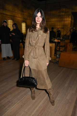 coat - Emily Ratajkowski