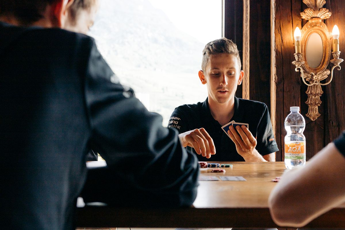 Team Sunweb training in K&uuml;htai, Austria in July after the coronavirus pandemic halted the road season