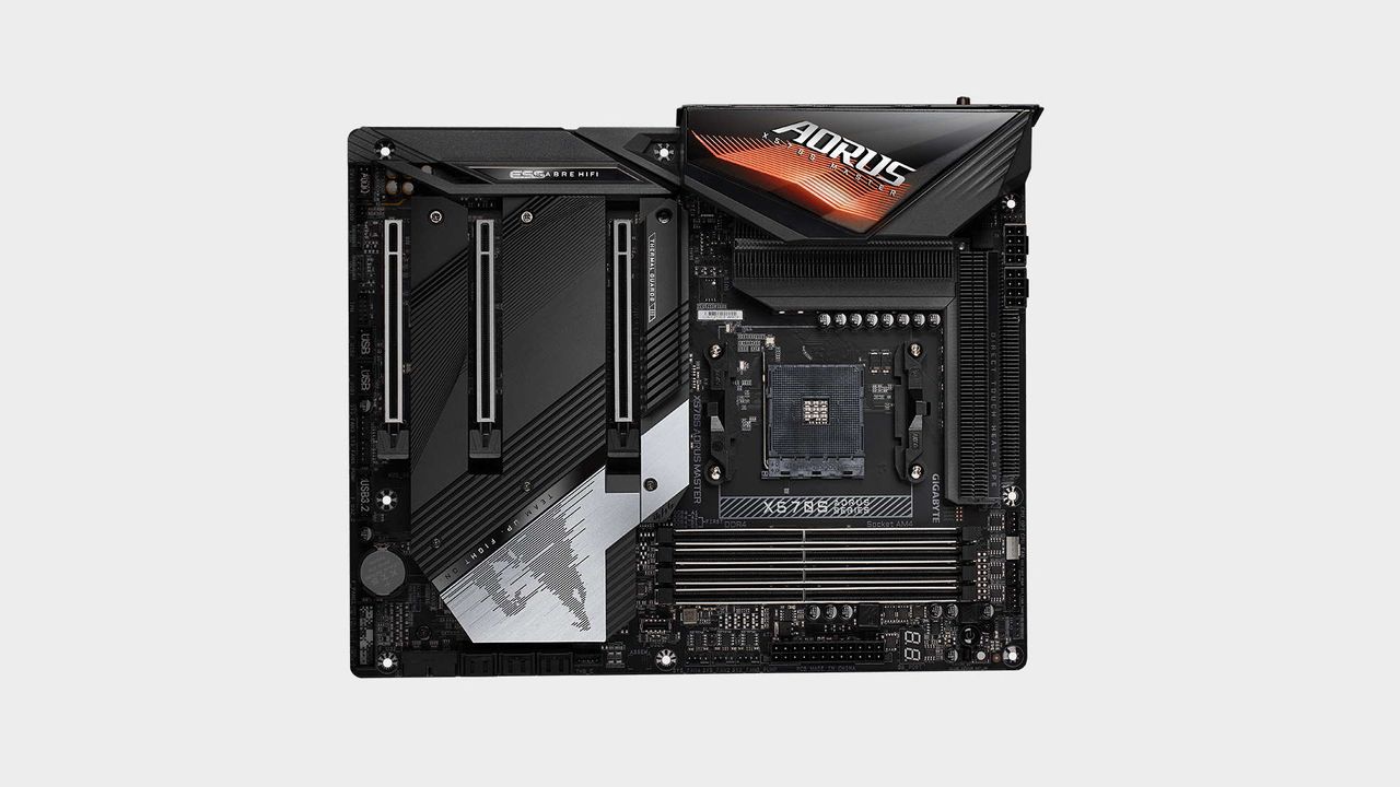 Gigabyte X570S Aorus Master AMD motherboard