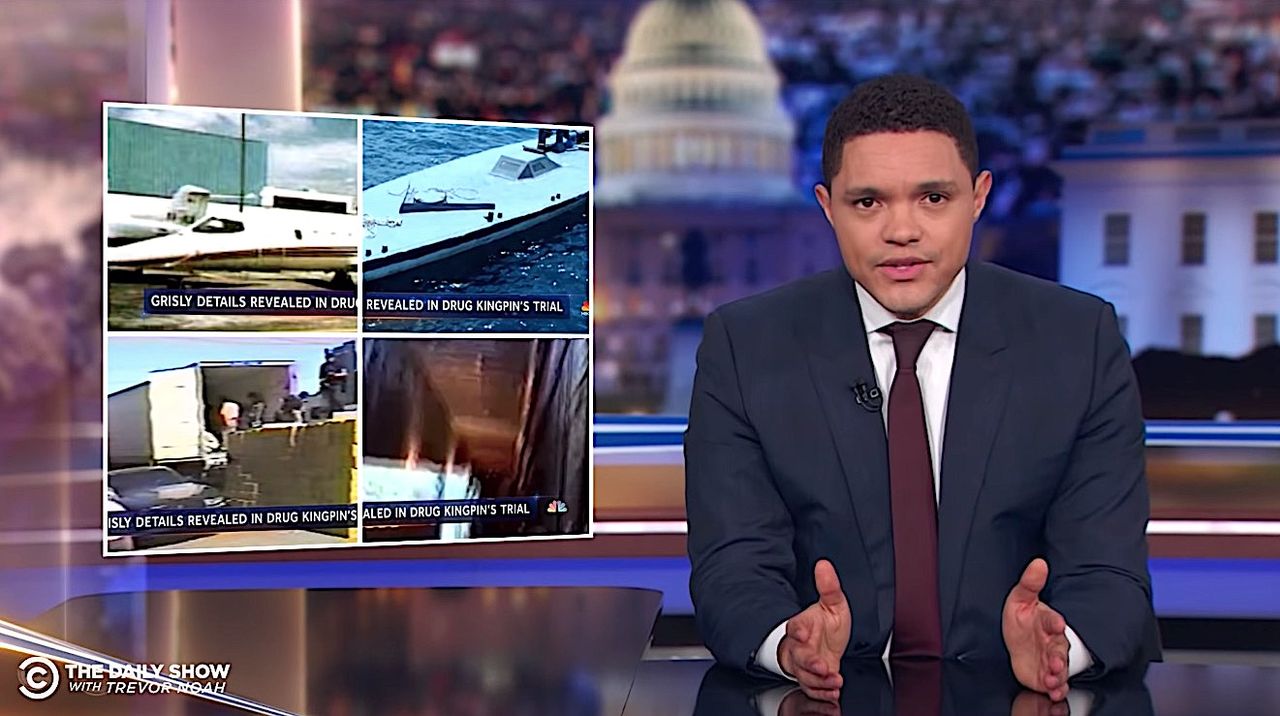 Trevor Noah on El Chapo&amp;#039;s trial and Trump&amp;#039;s wall