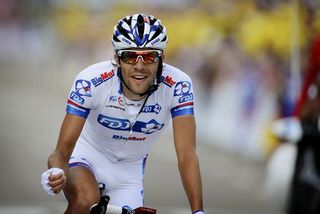 Thibaut Pinot (FDJ) had time to savor the victory in his first Tour de France