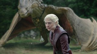 Emma D'Arcy as Rhaenyra Targaryen in House of the Dragon season 3