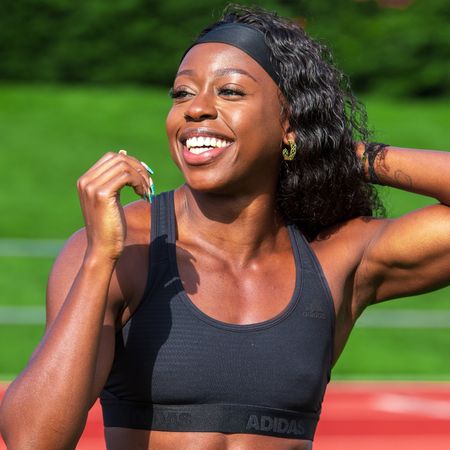 Marie Claire chats to Olympic bronze relay star Desiree Henry about race, maturing in sports and her love of the Real Housewives!