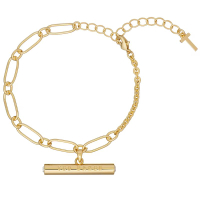 Ted Baker Tharsa Gold Coloured T-Bar Bracelet:was £45now £30 at Goldsmiths (save £15)