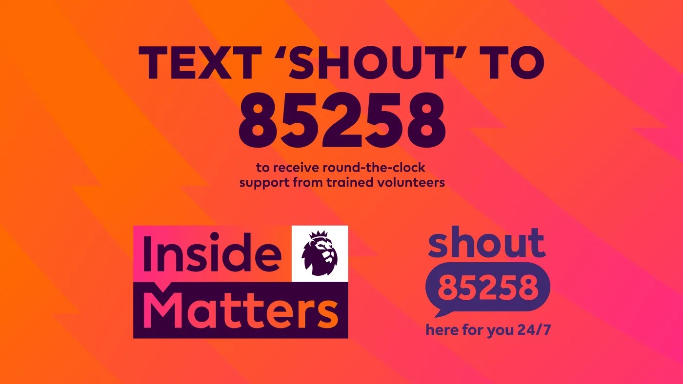 Mental health takes centre stage as Premier League matches raise awareness