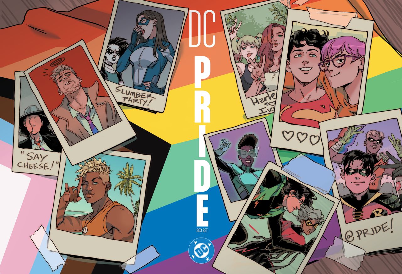 DC Pride Box Set cover art by Gabriel Picolo.