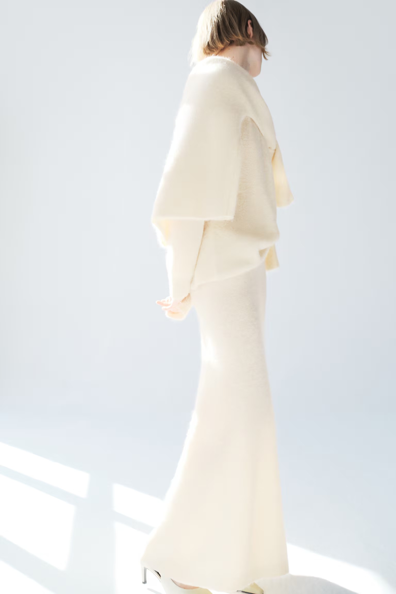 H&amp;amp;M, Alpaca-Blend Skirt