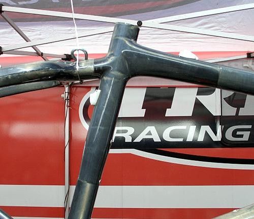 The seat post lug.