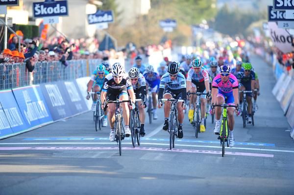 The sprint on stage 2.
