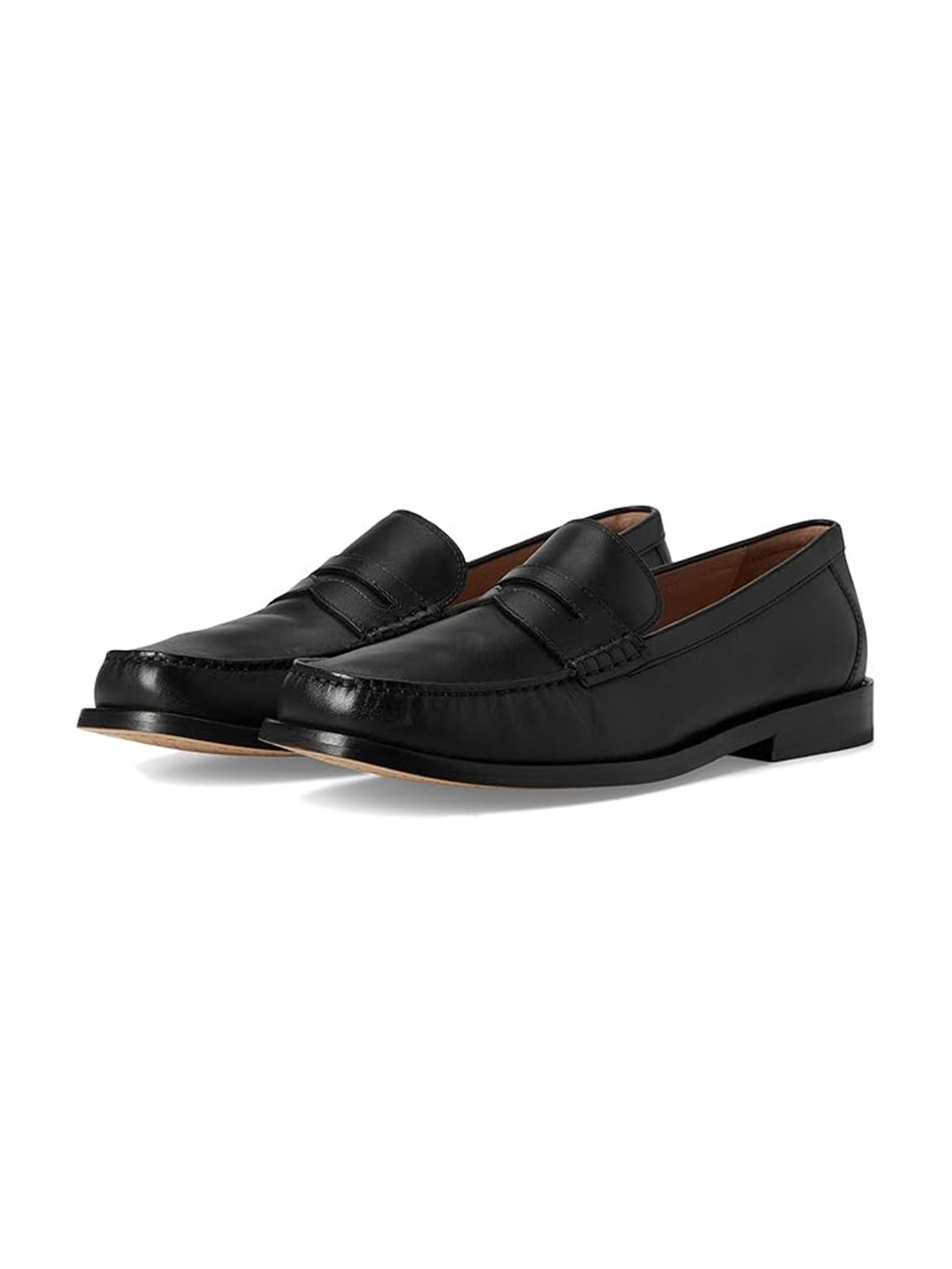Cole Haan Women's Lana Lux Penny Loafers Remastered, Black Leather, 8.5 Wide