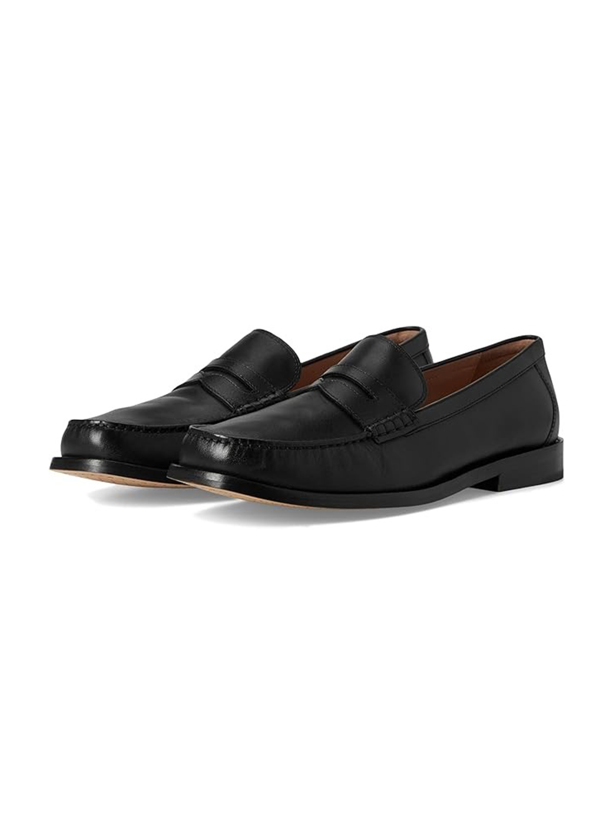 Cole Haan Women's Lana Lux Penny Loafers Remastered, Black Leather, 8.5 Wide
