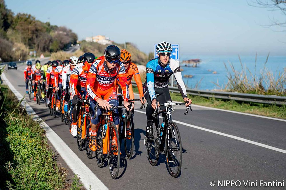 The teams got in a few riders during the five-day Nippo Vini Fantini camp