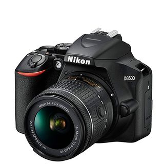 Product shot of Nikon D3500, one of the best cameras for beginners