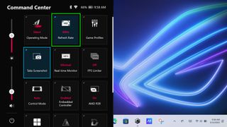 ROG FPS limiter screen