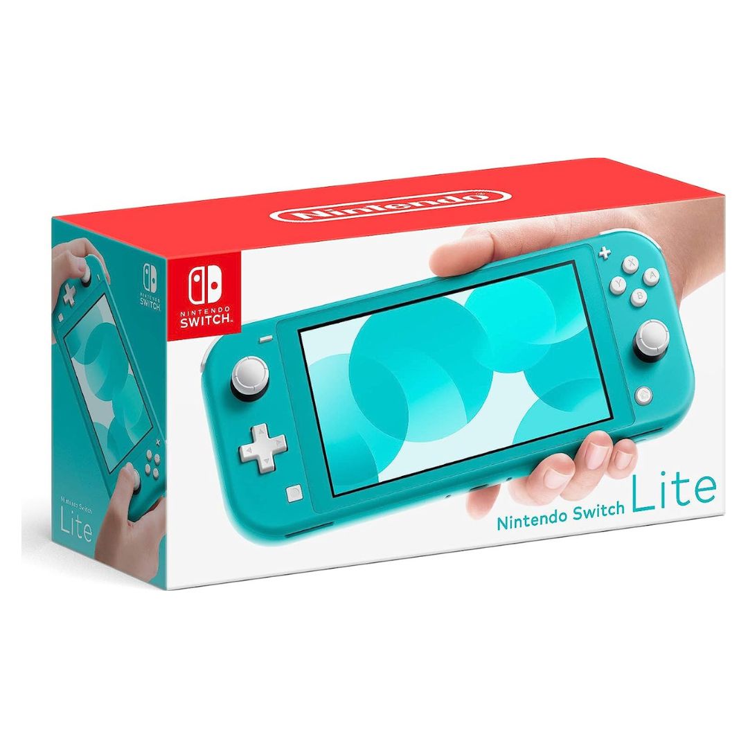 Turquoise Nintendo Switch Lite console