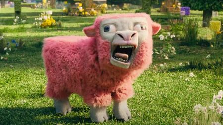 The Minecraft Movie sheep