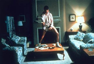 A still from the movie Risky Business