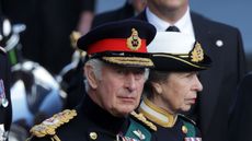 King Charles III carries gift from Queen for coffin procession in Edinburgh
