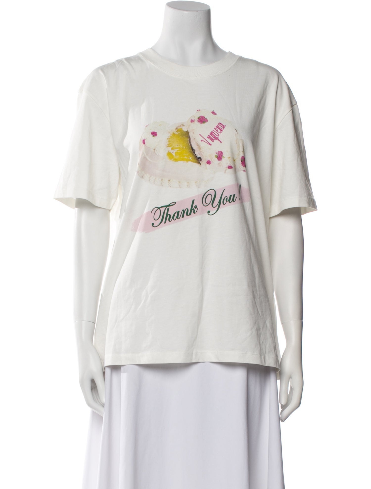 Graphic Print Crew Neck T-Shirt
