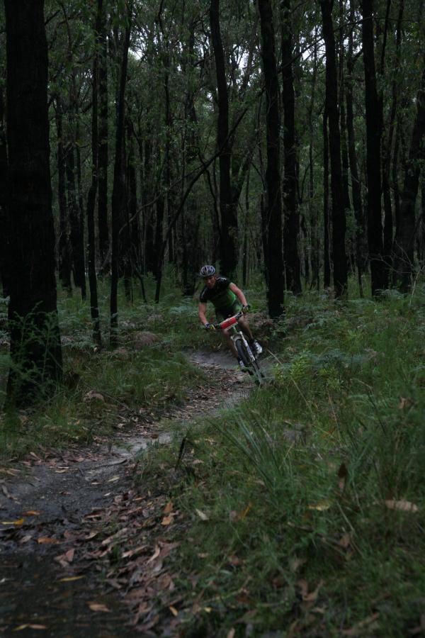Chris Jongewaard en route to victory.