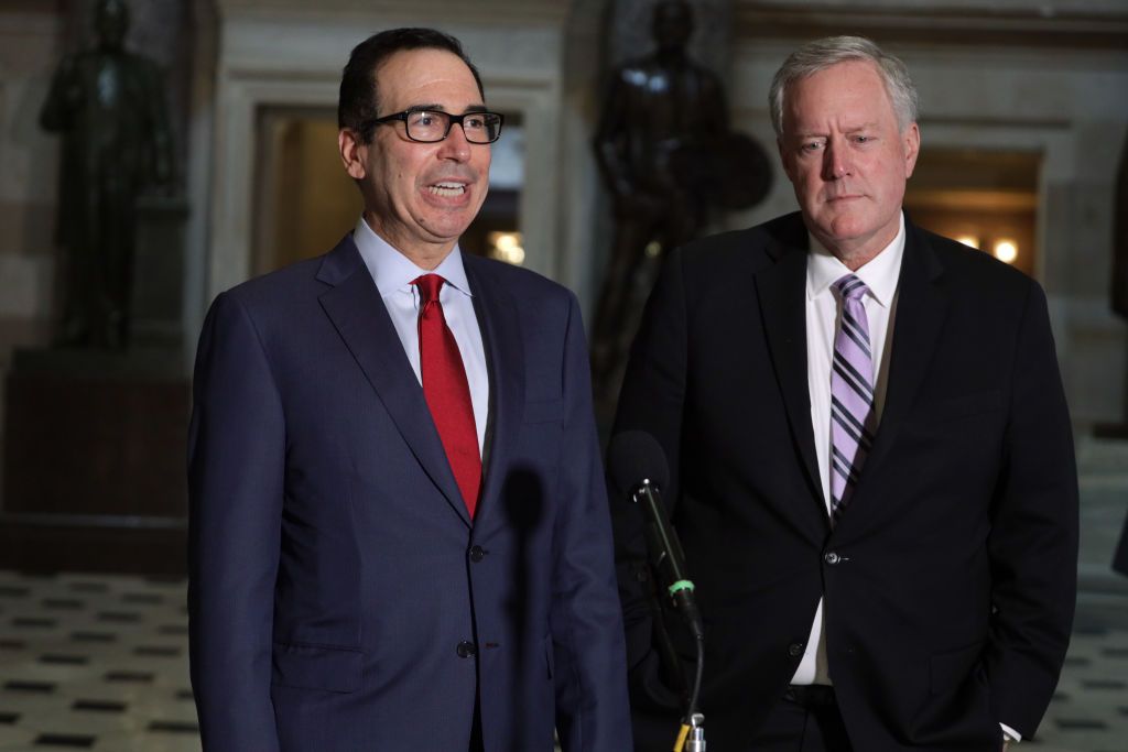 Steven Mnuchin and Mark Meadows