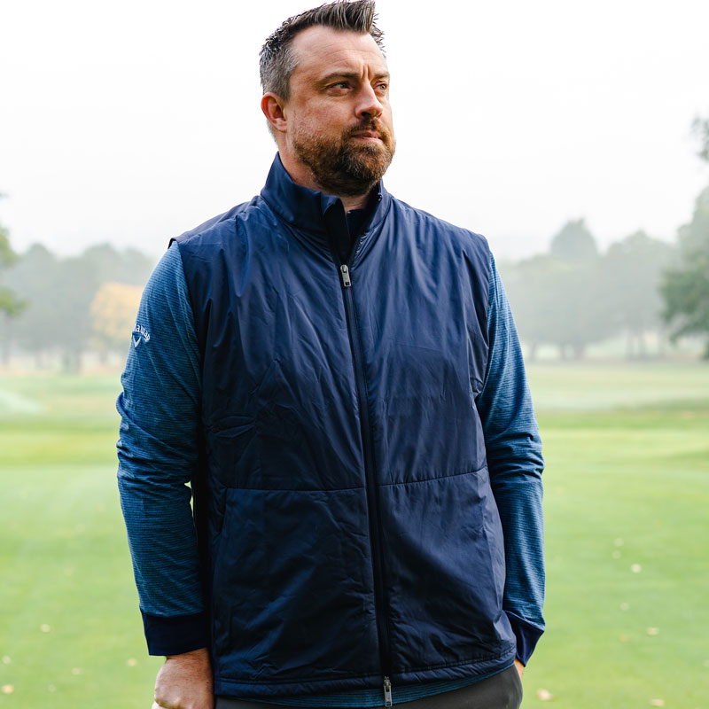 Callaway Golf Mixed Media Vest