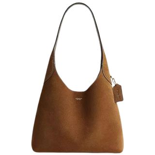 CoachBrooklyn 28 Suede Shoulder Bag