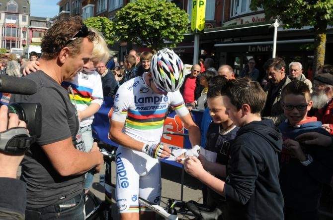Rui Costa at the start