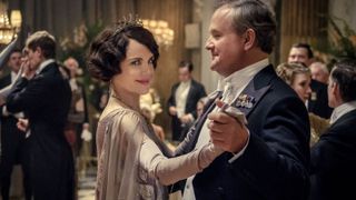 Elizabeth McGovern and Hugh Bonneville in Downton Abbey: The Motion Picture