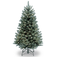 North Valley Lighted Artificial Spruce Christmas Tree: $250