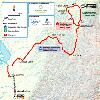 Stage 1 - Ewan wins Tour Down Under opener