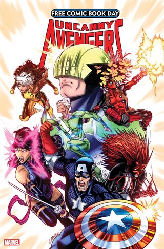 FCBD Uncanny Avengers #1 cover art