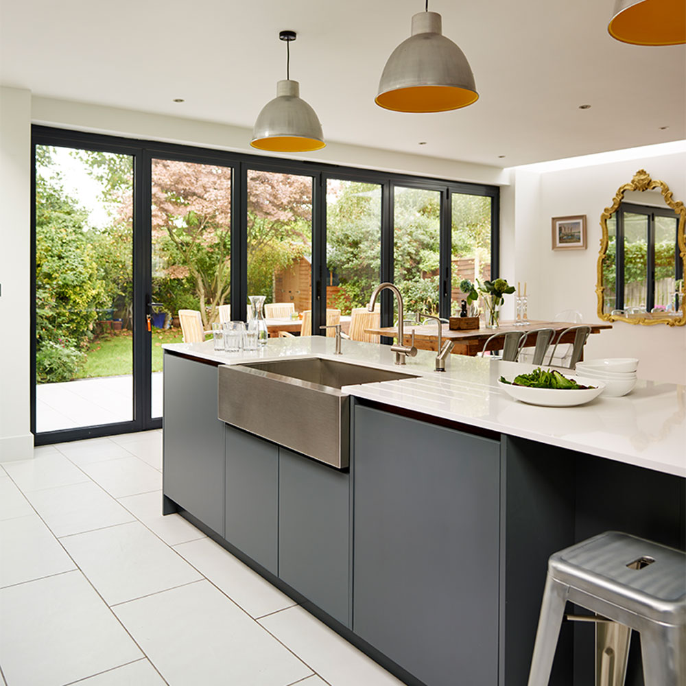 kitchen with cabinet
