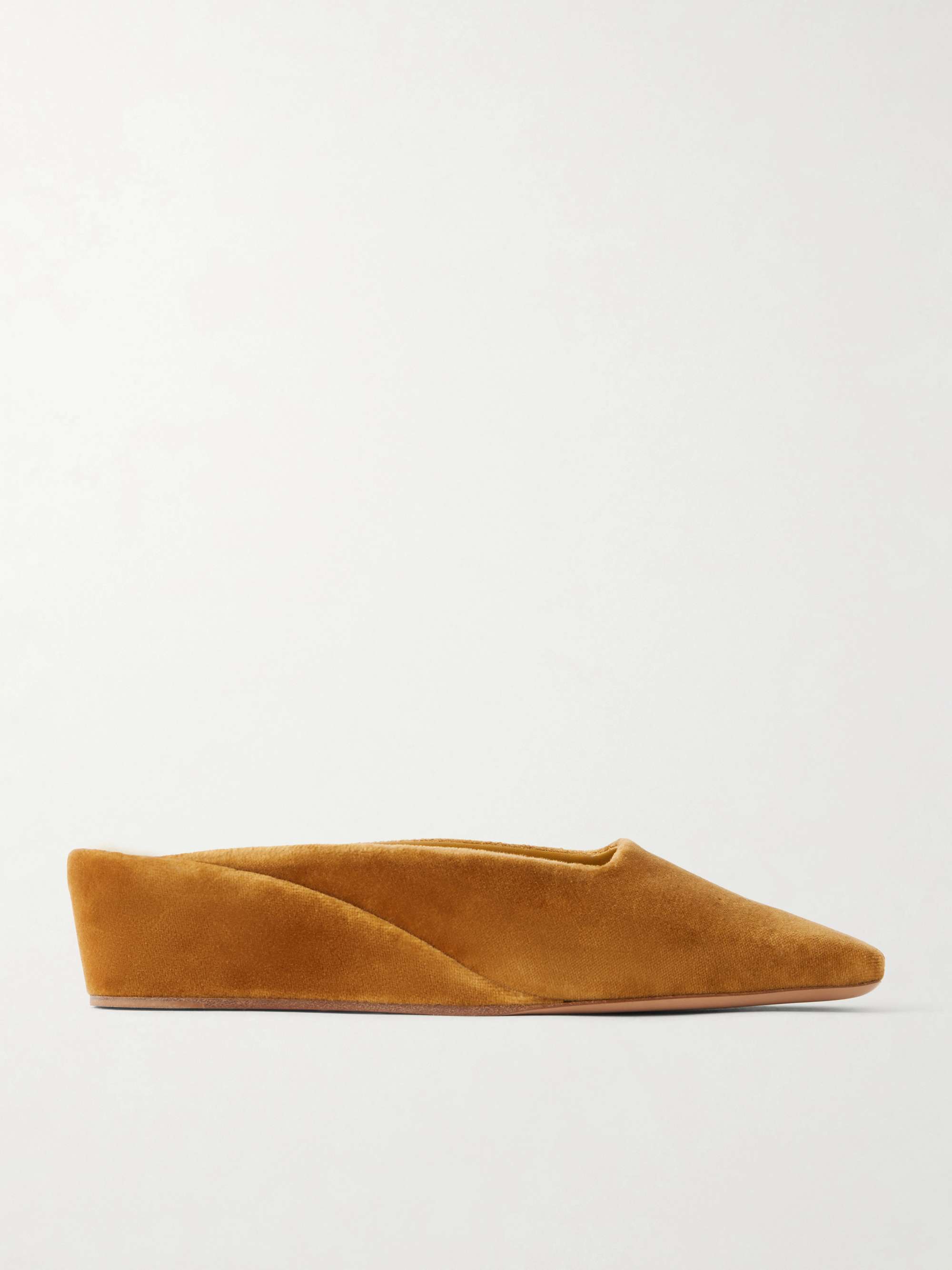 Atelier Velvet Mules