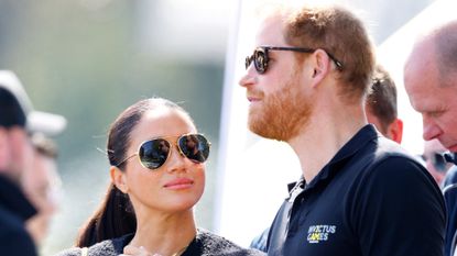 Prince Harry and Meghan Markle at the Invictus Games