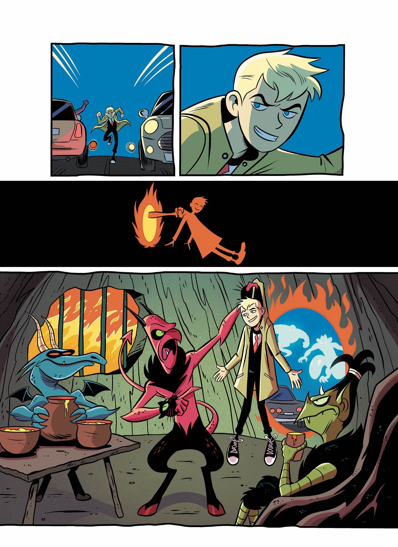 The Mystery Of The Meanest Teacher: A Johnny Constantine Graphic Novel