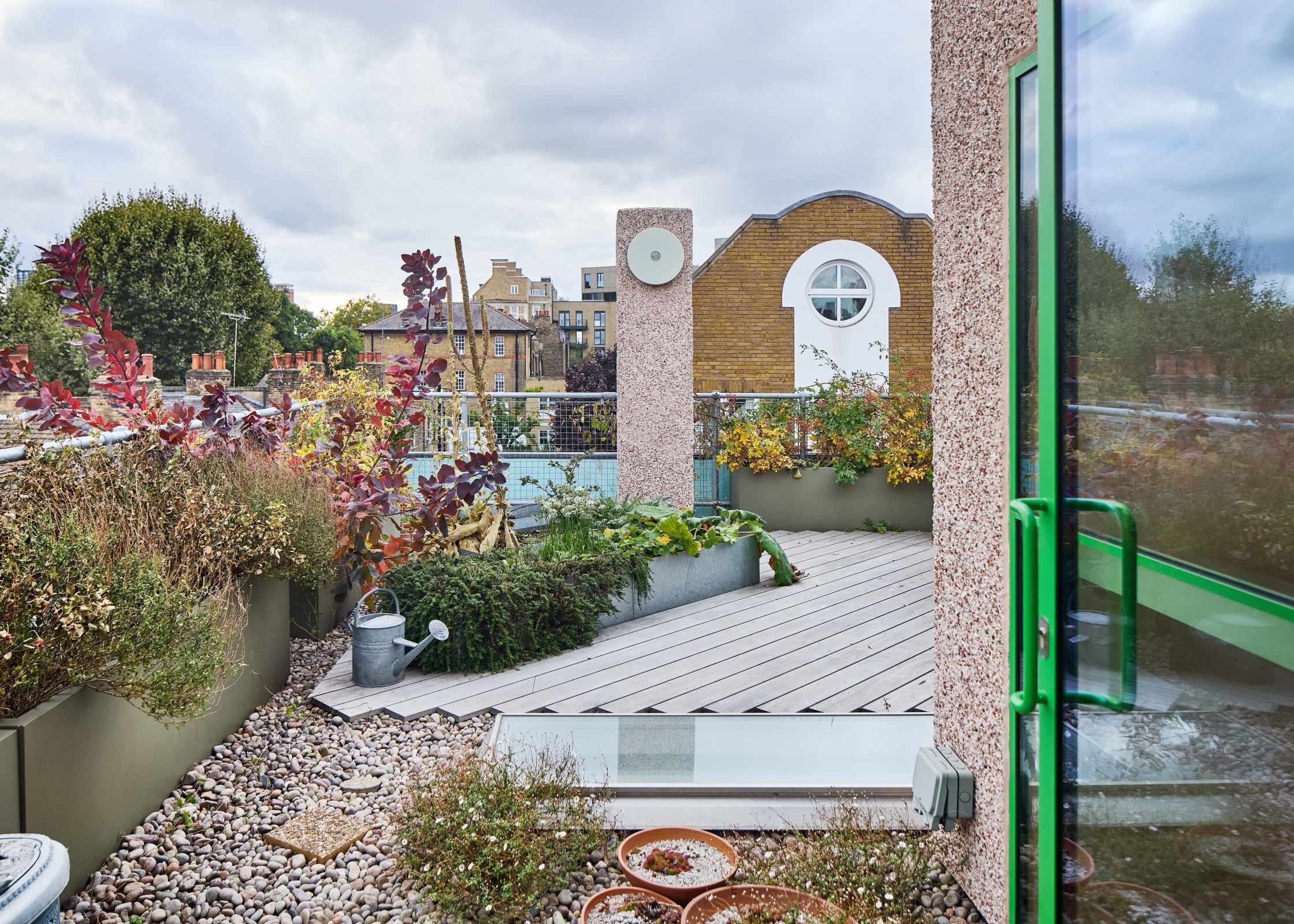 The Blue House in Bethnal Green designed by Sean Griffiths of FAT Architecture