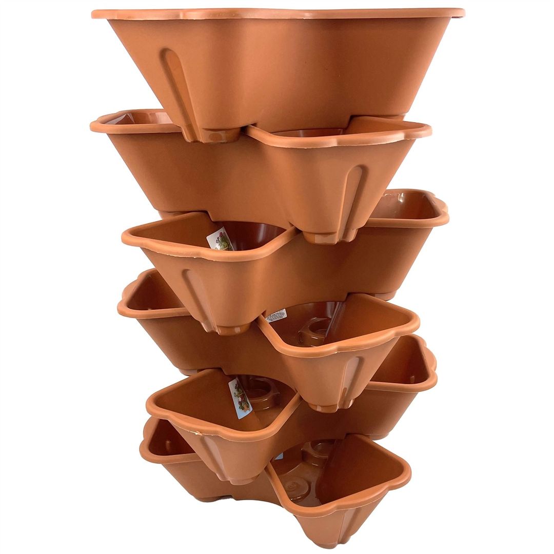 Planting Herb Flower Pot Planter Terracotta