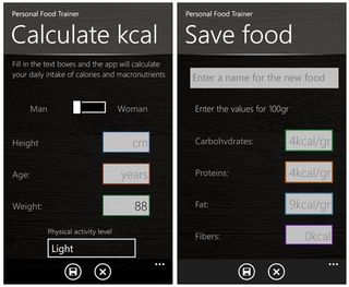 Add Food and Calorie Calculator