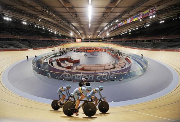 The Belgian pursuit team in action