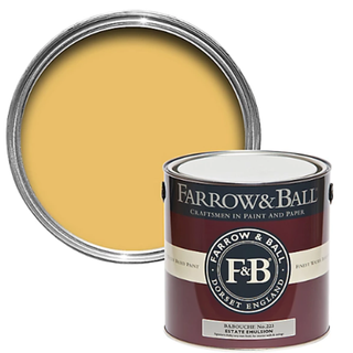 Tin of Farrow & Ball Babouche paint