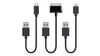 Belkin Triple Pack of 6-inch Charge and Sync Cables