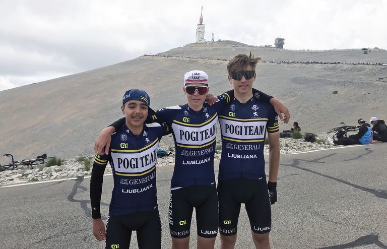Pogi Team on Mont Ventoux