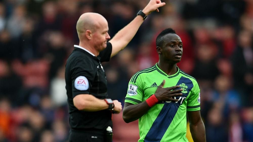 Mane red card overturned by FA FourFourTwo
