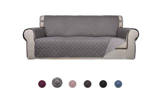 PureFit Reversible Quilted Sofa Cover